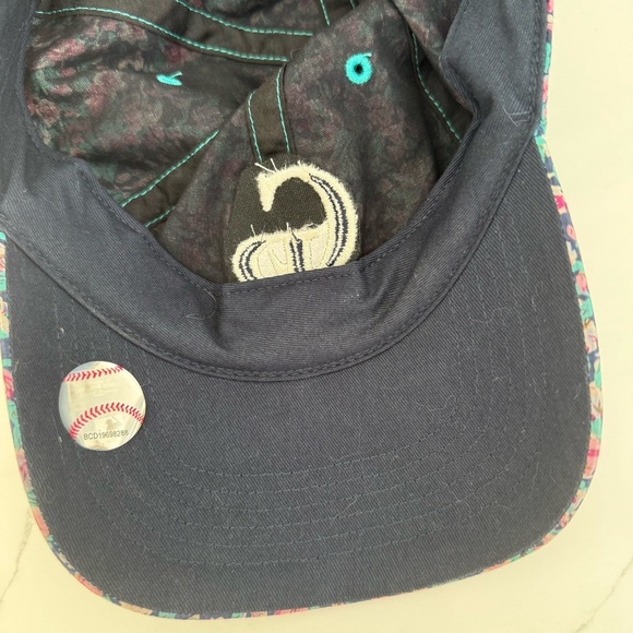 Colorado Rockies ‘47 Women’s Floral Baseball Cap with Embroidered Logo - Picture 7 of 7